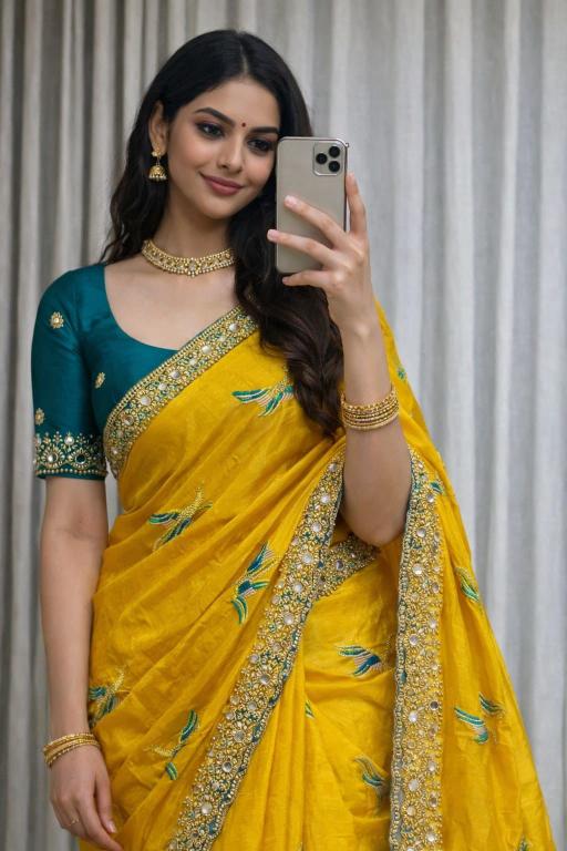 Astitva embroidery work saree wholesale pricing and packages